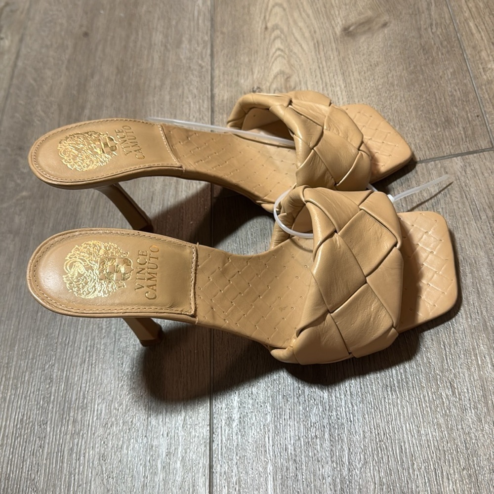 NEW! Vince Camuto Light Brown Brelanie Sandal - Size 7.5 🚜 - Picture 9 of 11